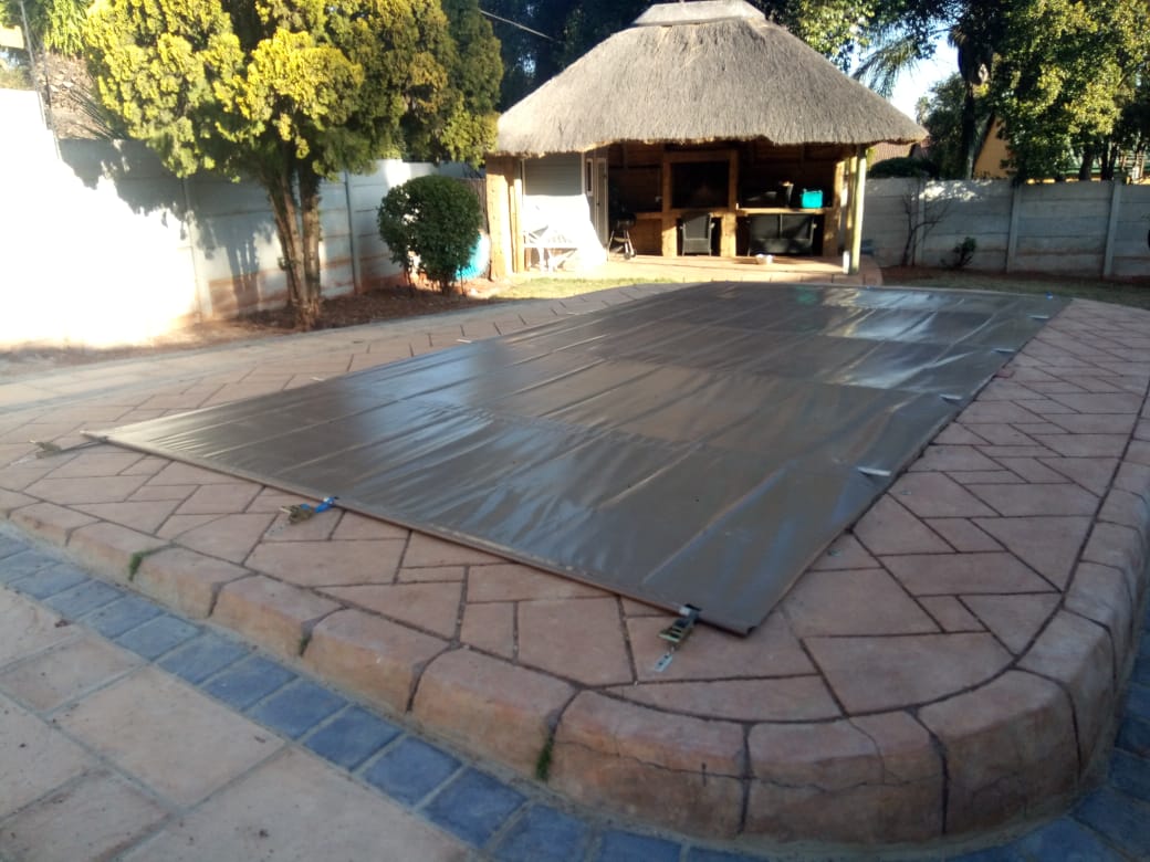 solid safety pool cover
