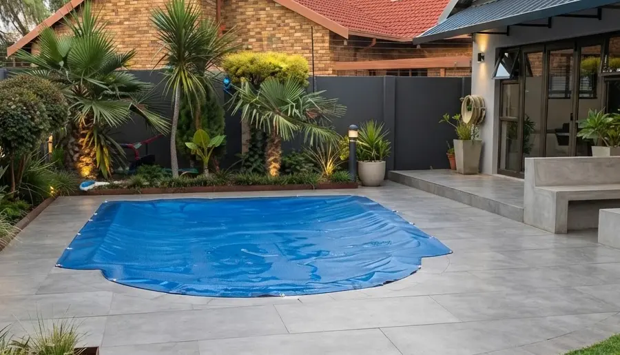 solid pool cover