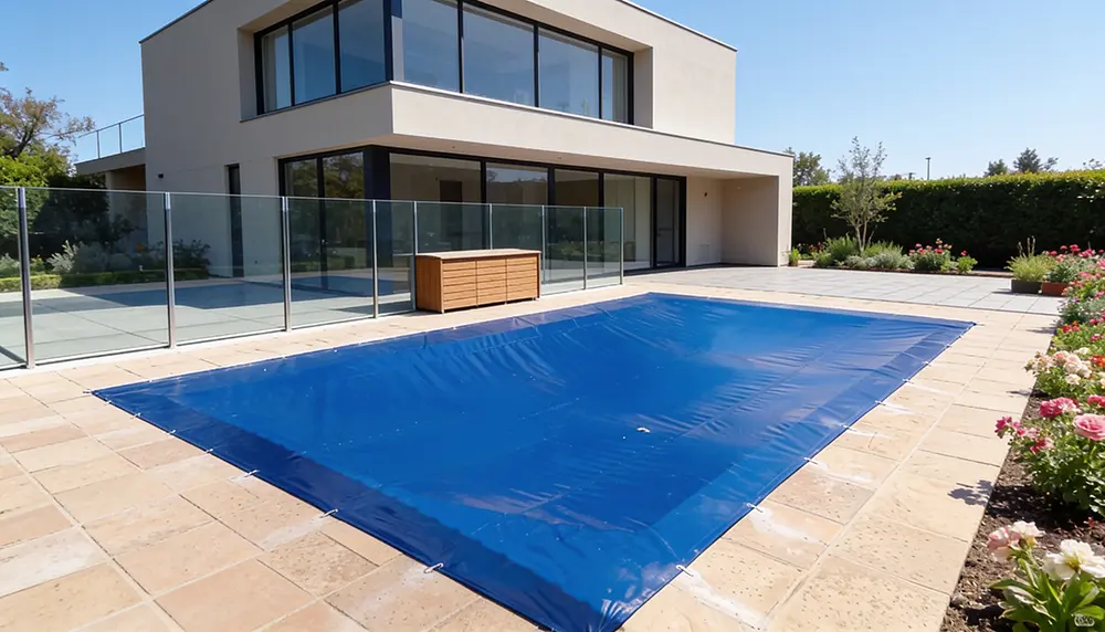 solid pool cover